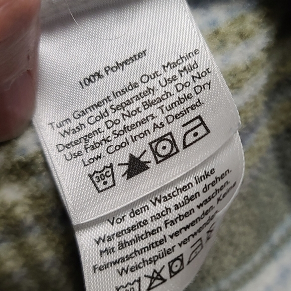 Eddie Bauer fleece shacket size xl - Picture 6 of 7